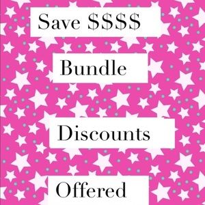 DISCOUNTS FOR BUNDLES!! 💘